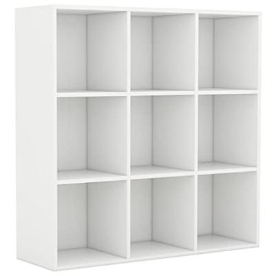 VidaXL Boekenkast 98x29x97,5 cm bewerkt hout wit
