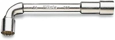 Beta Gebogen pijpsleutels, twaalfkant en zeskant verchroomd 937 17X17 - 009370017