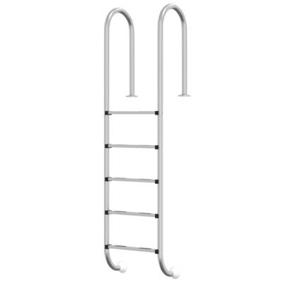 Zwembadladder 54x38x211 cm 304 roestvrij staal