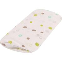 Hoeslaken - DOMIVA - 70 x 140 cm - Jersey - Ecru Pandipanda print - thumbnail