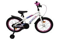 Volare lily kinderfiets - meisjes - 18 inch - wit roze paars - thumbnail