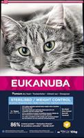 Eukanuba Adult Sterilised/Weight Control kip kattenvoer 10 kg - thumbnail