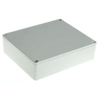 Hammond Electronics 1590XXLG Universele behuizing 145 x 121 x 39 Aluminium Grijs-wit (RAL 7035) 1 stuk(s) - thumbnail