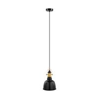 Eglo HanglampGilwell 18,5cm zwart met goud - 49693 - thumbnail