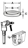 Cornat Vervangset T360799 Vulkraan (6St) - TEC380421 - thumbnail