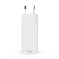 Hama Snellader 2x USB-C PD 1x USB-A QC Mini-oplader 65W Wit - thumbnail