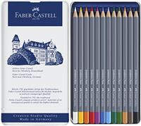 Faber Castell fc-114612 aquarelkleurpotlood faber-castell goldfaber etui 12 stuks - thumbnail