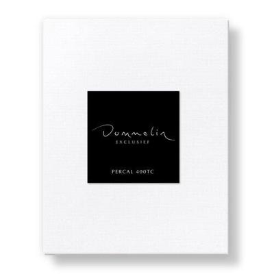 Dommelin Dommelin Topper Hoeslaken Uni Percal 400TC 710 Wit 200x220/9