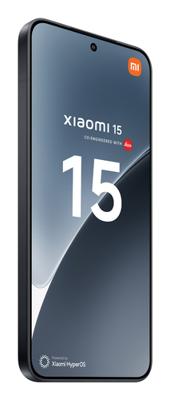 XIAOMI 15 Handy 120Hz WQHD+ AMOLED Display,12+256GB Smartphone Ohne Vertrag mit Snapdragon 8 Elite, 5240mAh, 90W HyperCharge, Hyper AI, Dual-SIM-Schwarz