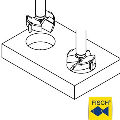 Fisch-Tools Kunstboor | nominale-d. 26 mm totale lengte 90 mm | schacht-d. 10 mm | 1 stuk - 043002600 043002600 Fisch-Tools Kunstboor | nominale-d. 26 mm totale lengte 90 mm | schacht-d. 10 mm | 1 stuk - 043002600 043002600
