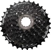 Shimano Cassette 8-speed | hg200 | 11-32t | zwart - thumbnail