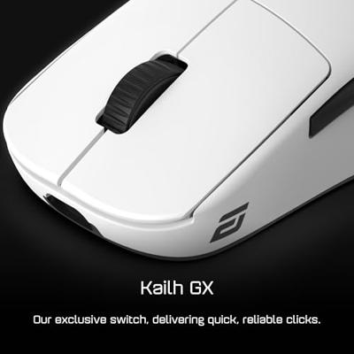 Endgame Gear Endgame Gear OP1w 4k Wireless Gaming Maus - kabellos, weiß Muis Draadloos Optisch Wit 7 Toetsen 26.000 dpi Muisknoppen