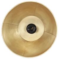 VidaXL Hanglamp rond 25 w e27 28,5 cm messingkleurig - thumbnail