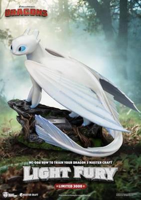 How To Train Your Dragon 3 Master Craft Statue Light Fury 29 cm - thumbnail