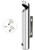 Asbak BRASQ wand AT200 RVS - thumbnail