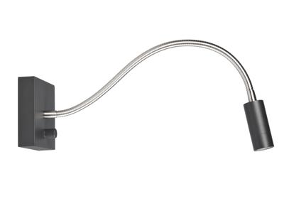 Highlight Flexibele wandlampBlitz zwart - W3519.01