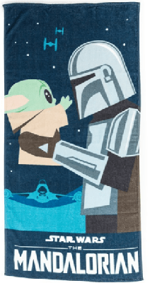 Star Wars strandlaken donkerblauw 70x140