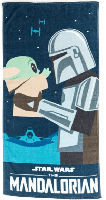 Star Wars strandlaken donkerblauw 70x140 - thumbnail