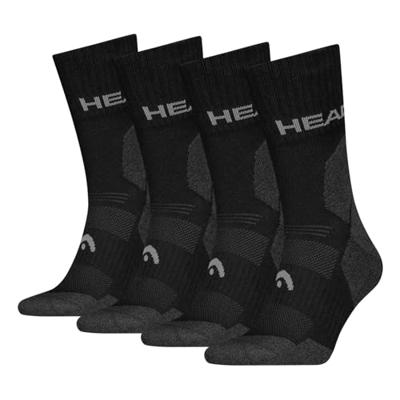 HEAD Wandelsokken All Climates Hiking Crew 2-pack Zwart-43/46