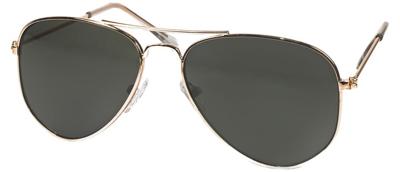 Kool Kidz kinderzonnebril junior goud/smoke