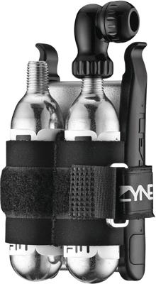 Lezyne twin kit 25g black (repair + pump + co2) Lezyne twin kit 25g black (repair + pump + co2)