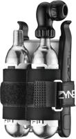 Lezyne twin kit 25g black (repair + pump + co2) - thumbnail