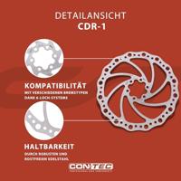 CONTEC remschijf "cdr-1" ct brake rotors cdr-1 180mm x 1.8mm 6-hole - thumbnail