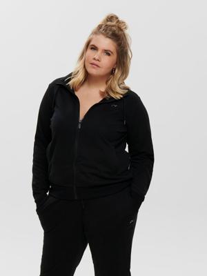 Only Play Curvy sportvest zwart