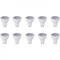 LED Spot 10 Pack - GU10 Fitting - Dimbaar - 6W - Natuurlijk Wit 4200K - thumbnail