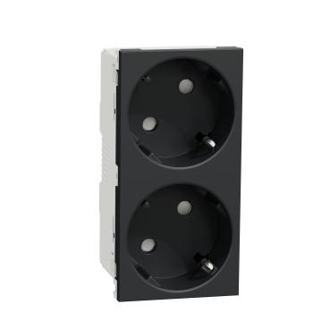 Schneider Electric NU306654 Dubbele contactdoos 10 stuk(s)