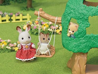 SYLVANISCHE FAMILIES 5318 De hut en baby Ecureuil Roux - thumbnail
