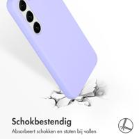 Accezz Liquid Silicone Backcover Samsung Galaxy S23 Telefoonhoesje Paars - thumbnail