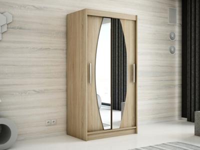 Kast ELYCOPTER 2 schuifdeuren 100 cm sonoma Kast ELYCOPTER 2 schuifdeuren 100 cm sonoma