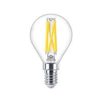 Philips LED Kogellamp Transparant - 40 W - E14 - Dimbaar warmwit licht - thumbnail
