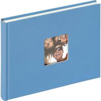 walther+ design FA207U FA207U Fotoalbum (b x h) 22 cm x 16 cm Blauw 40 bladzijden - thumbnail
