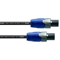 Cordial Luidspreker Kabel [1x SPK-stekker - 1x SPK-stekker] 2 x 2.5 mm² 15.00 m Zwart - thumbnail