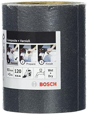 Bosch Accessoires Schuurrol | Steen/Lak | 93mmx5M | K120 - 2609256C08