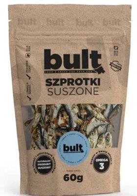 BULT Eko Gedroogde sprotten - Hondensnack - 60g