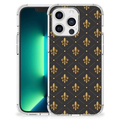 iPhone 13 Pro Max Doorzichtige Silicone Hoesje Franse Lelie