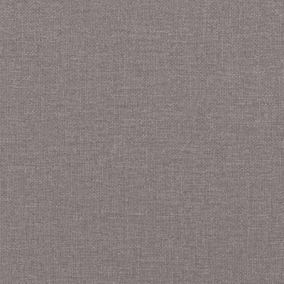 Bedframe zonder matras stof taupe 200x200 cm