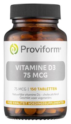 Proviform Vitamine D3 75mcg Tabletten Proviform Vitamine D3 75mcg Tabletten