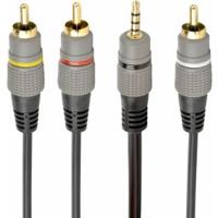 3,5 mm naar RCA audio/video kabel, 1.5 m - thumbnail