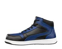 Puma werkschoenen Frontcourt S3L hoog blauw/zwart maat 46 - thumbnail