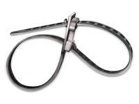 HellermannTyton 115-07189 SRT1807 Kabelbinder 180 mm 7 mm Zwart Hersluitbaar, Zeer flexibel, Met terughaaloog 1 stuk(s) - thumbnail