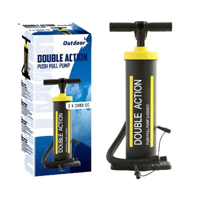 Outdoor Handpomp 2x2000 CC Zwart/Geel