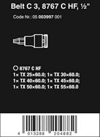Wera Belt C 3 Zyklop doppenset, 1/2" dopsleutel - thumbnail