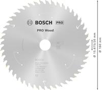 Bosch Accessories Bosch Power Tools 2608837678 Hardmetaal-cirkelzaagblad 160 x 20 mm Aantal tanden: 48 1 stuk(s) - thumbnail