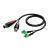 Procab CLA835/1.5 Signaalkabel 2x terminal block 3p naar 2x XLR female 1,5 m