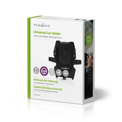 Nedis SCMT100BK Smartphone-houder Voor De Auto Universeel - thumbnail