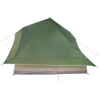 VidaXL Tipi tent met dak met opslag groen 364 x 281 x 257 cm taft - thumbnail